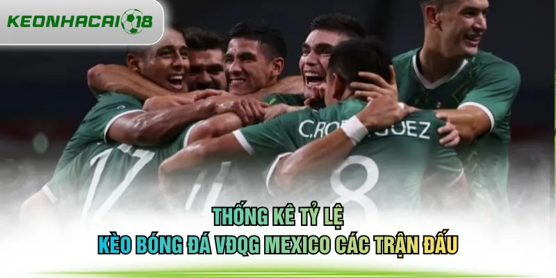 Thống kê tỷ lệ kèo bóng đá VĐQG Mexico các trận đấu